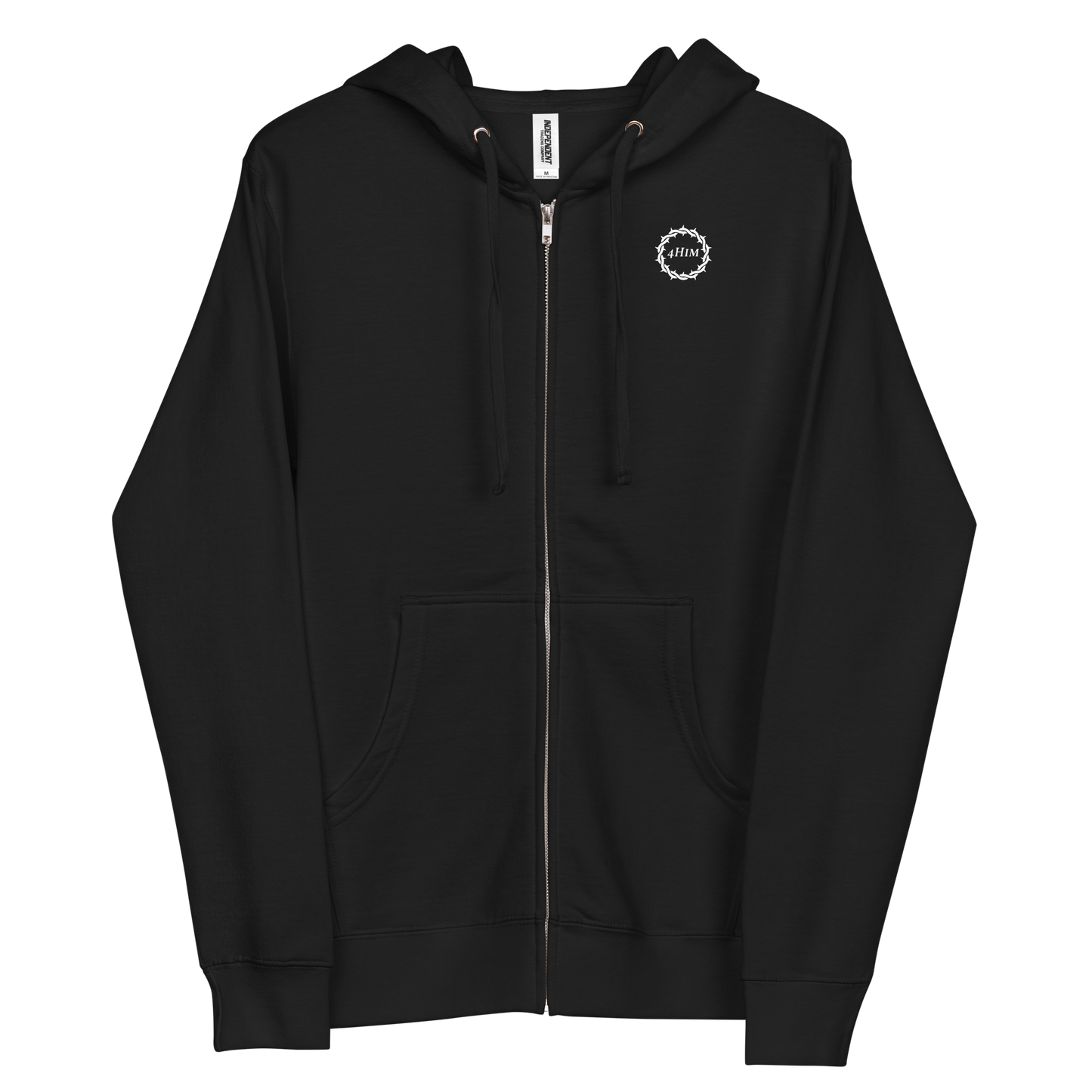 FAITH OVER FEAR ZIP HOODIE