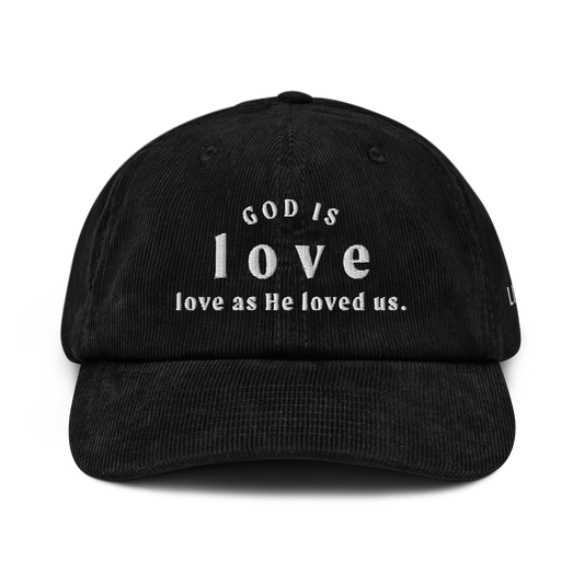 GOD IS LOVE CORDUROY
